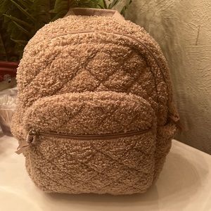 Vera Bradley furry backpack
